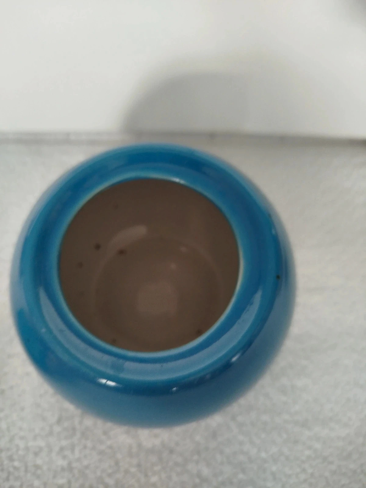 Old blue sugar bowl – photo 4